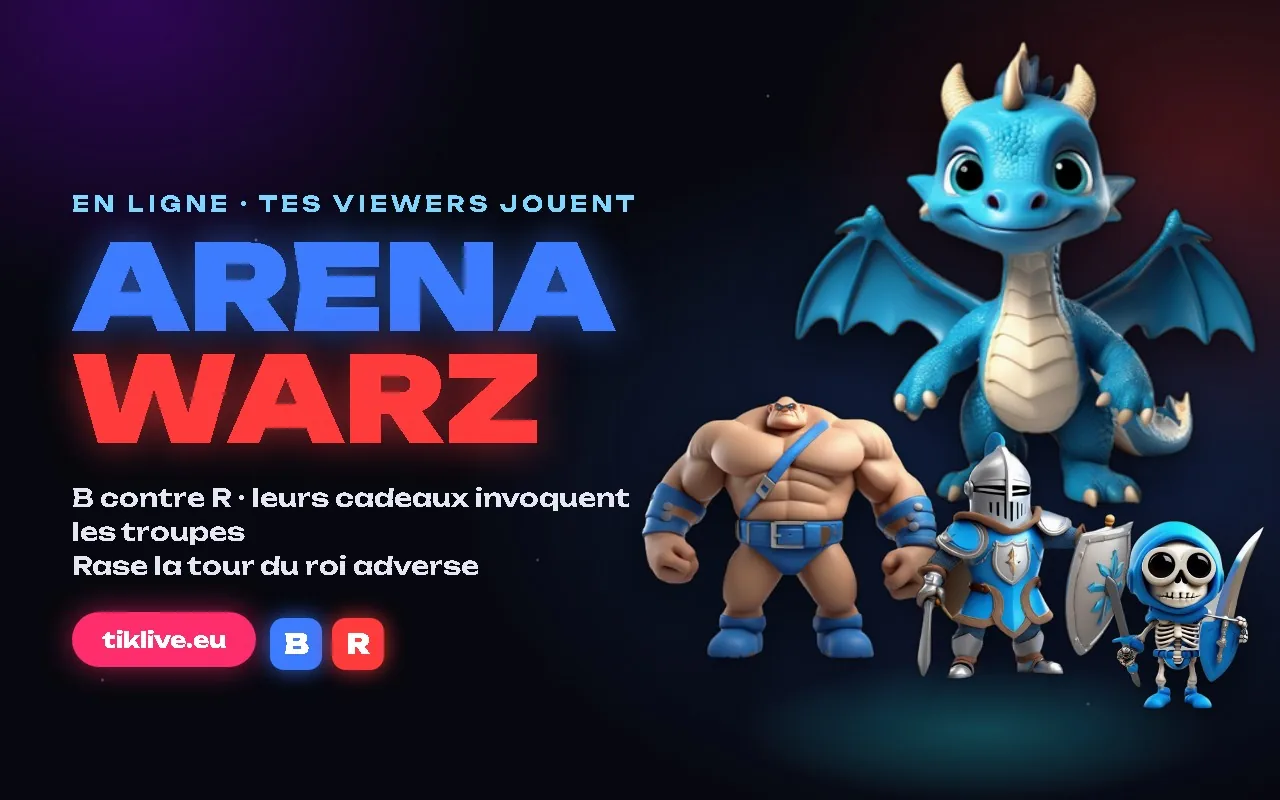 ARENAWARZ · Jeu TikTok Live ARENAWARZ
