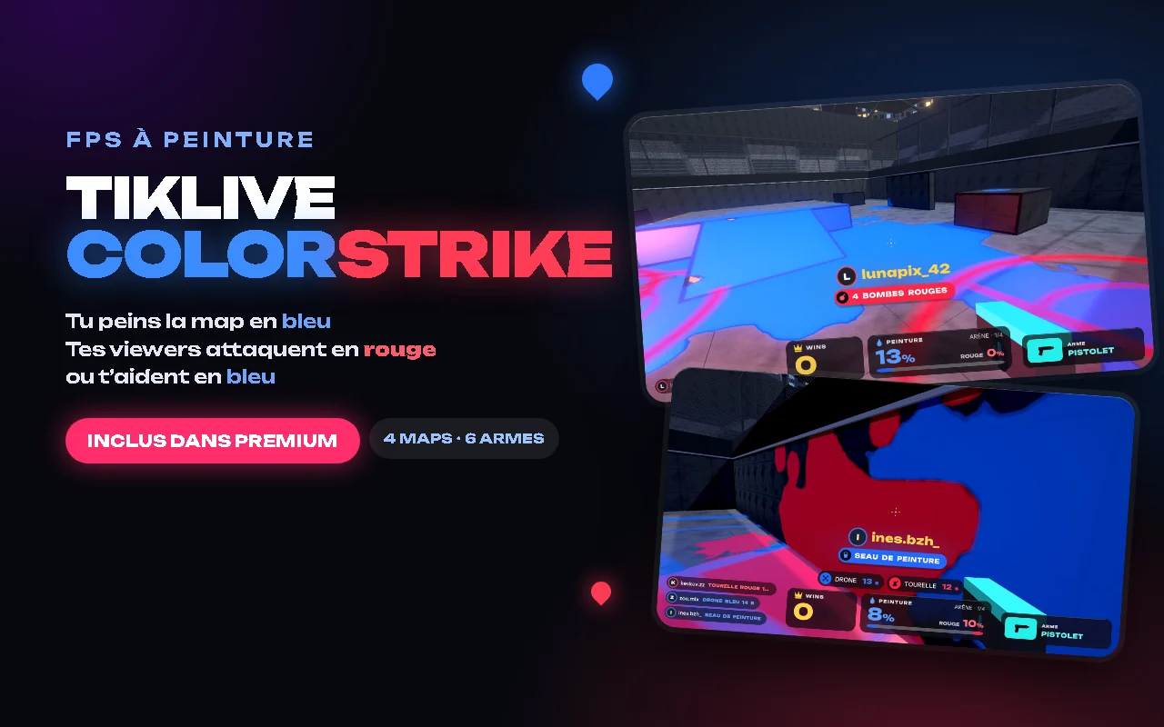 TIKLIVE COLORSTRIKE · TikTok Live Spiel COLORSTRIKE