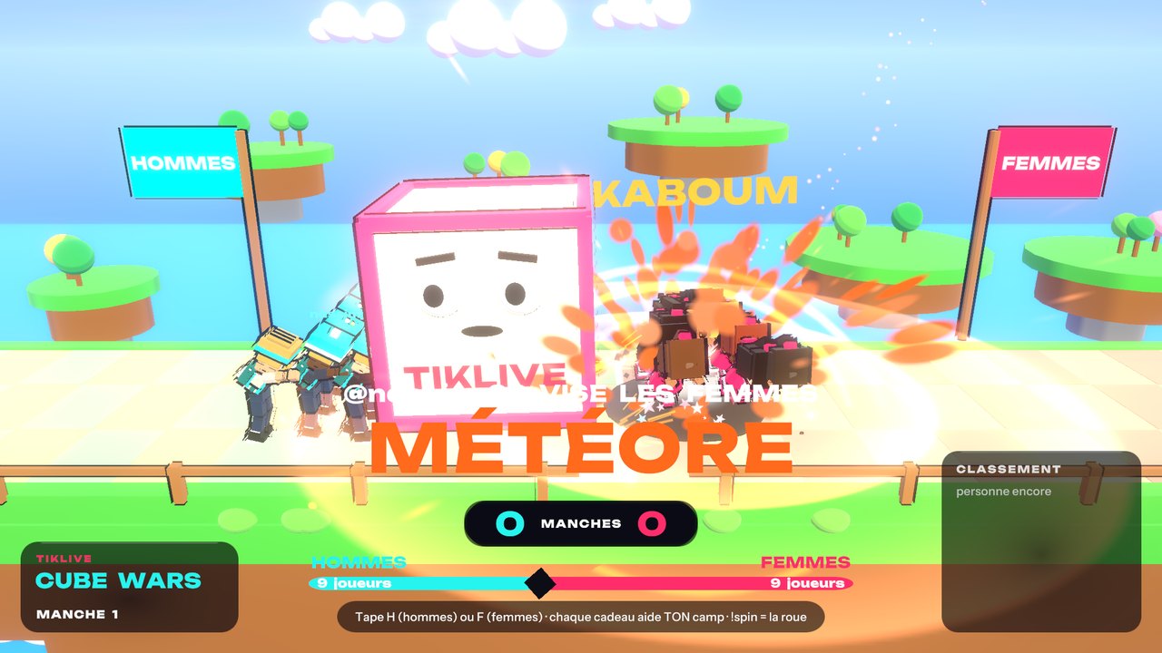 Capture d'écran 2 du jeu TIKLIVE CUBE WARS