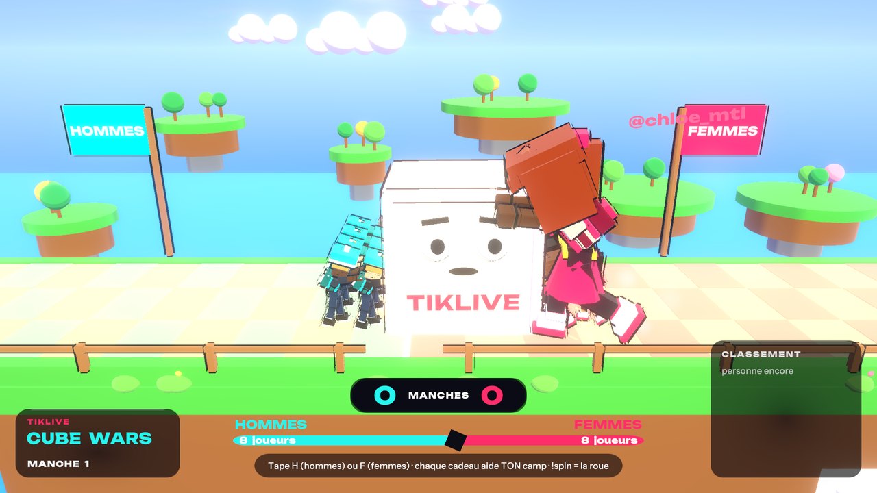 Capture d'écran 4 du jeu TIKLIVE CUBE WARS