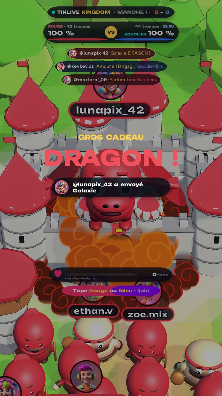 Captura de pantalla 2 del juego TIKLIVE KINGDOM
