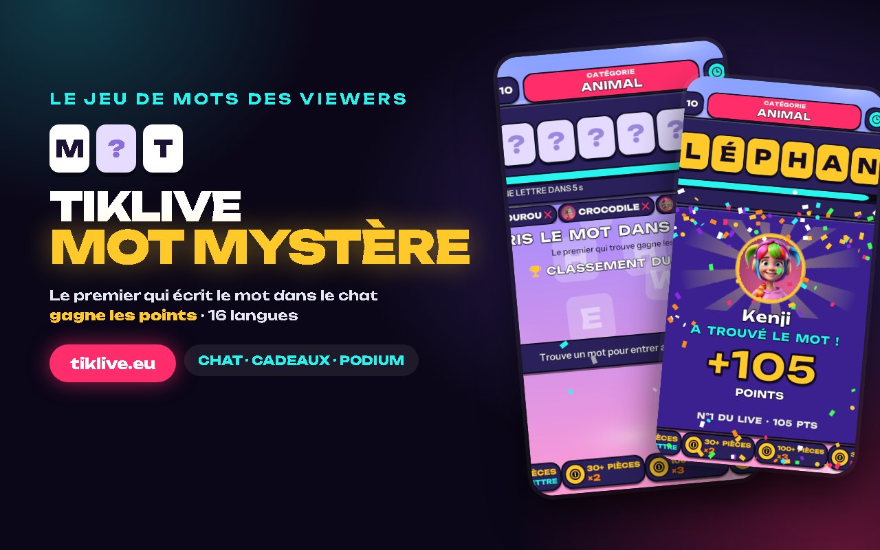 Artwork of the game TIKLIVE MOT MYSTÈRE