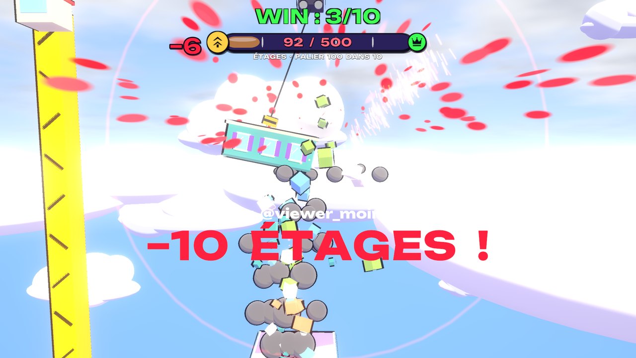 Capture d'écran 3 du jeu TIKLIVE STACK TOWER